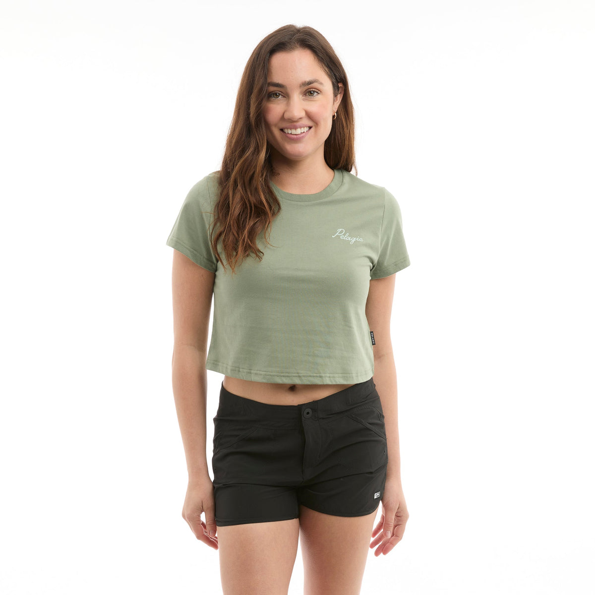 Ws Cropped T-Shirt - Ws Tropic Marlin