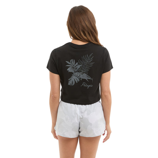Ws Cropped T-Shirt - Ws Tropic Tuna
