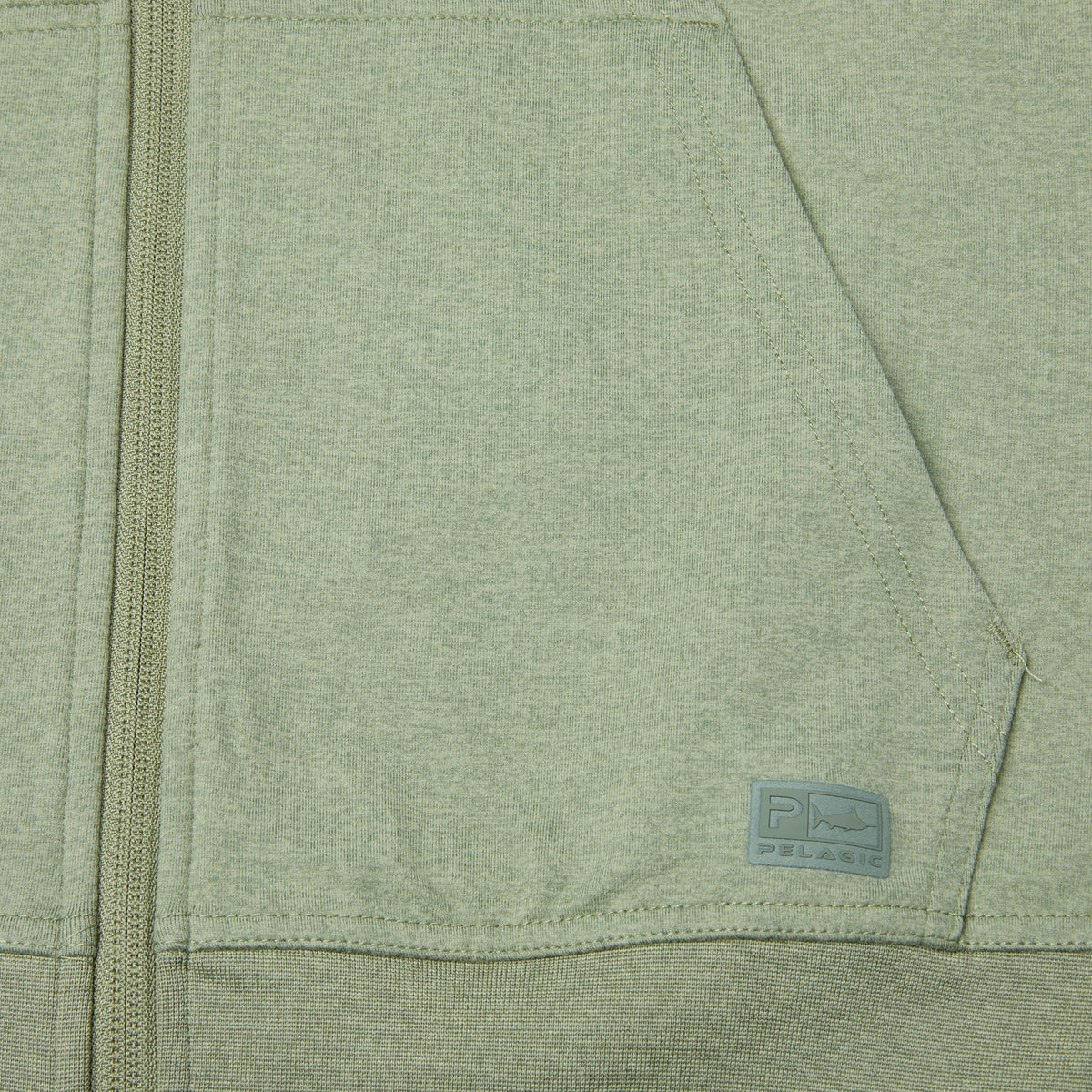 Ws Zip Fleece Hoodie - Ws Sunrise
