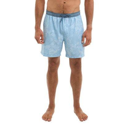 Elastic Waist Lined Shorts 17" - Leiday