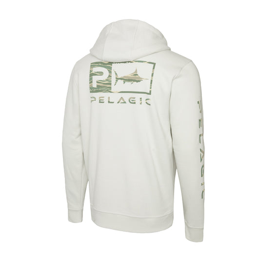 Zip Fleece Hoodie - Tanner Wahoo Icon