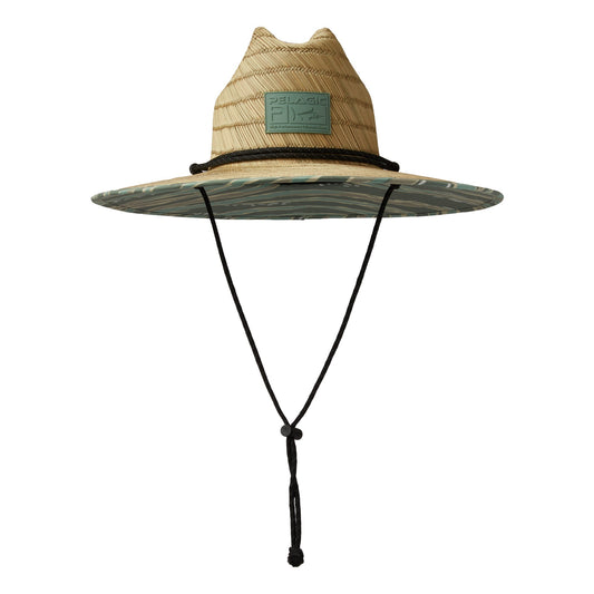 Straw Hat - Baja Wahoo Camo