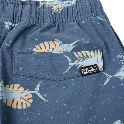 Youth Elastic Waist Shorts - Youth Dockside