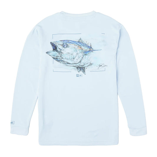 Kid's Fishing Shirt - Kid's Aquatek Goione Tuna