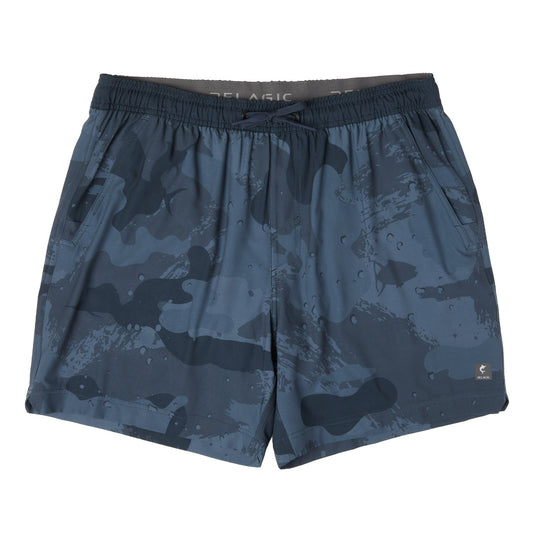 Elastic Waist Lined Shorts 17" - Leiday