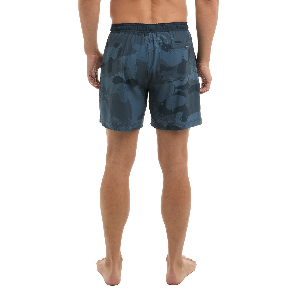 Elastic Waist Lined Shorts 17" - Leiday