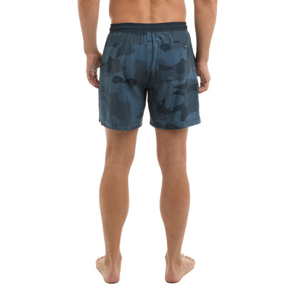 Elastic Waist Lined Shorts 17" - Leiday
