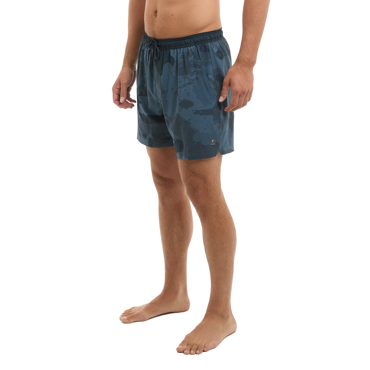 Elastic Waist Lined Shorts 17" - Leiday