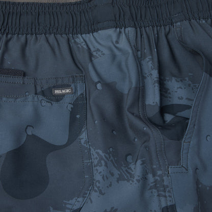 Elastic Waist Lined Shorts 17" - Leiday