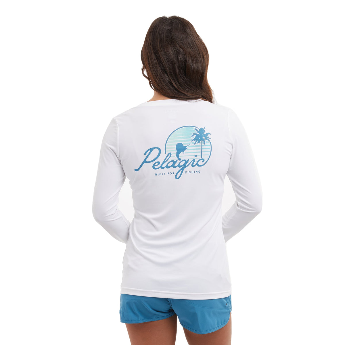 Ws Fishing Shirt - Ws Aquatek Sunset Sails