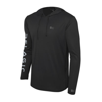 Hooded Fishing Shirt - Vaportek Rusted Icon