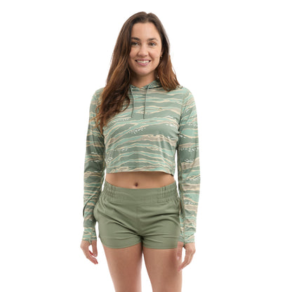 Ws Cropped Fishing Shirt - Ws Vaportek