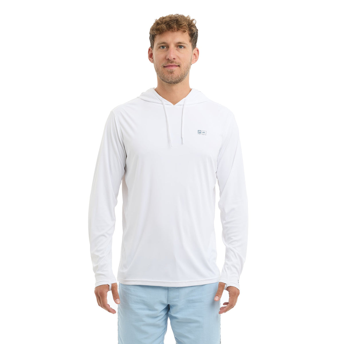 Hooded Fishing Shirt - Vaportek Goione Tuna