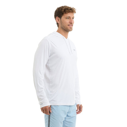 Hooded Fishing Shirt - Vaportek Goione Tuna